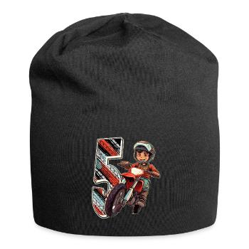 Je suis 5 Motocross Kid - Motocross - Bonnet en jersey - noir - Devant