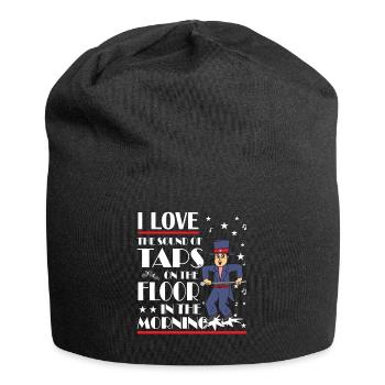 Tap Dance - Clogging Dance - Tap Dancer - Jersey-Beanie - Schwarz - Vorne