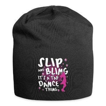 Tap Dance Queen - Funny Tap Dancing - Jersey-Beanie - Schwarz - Vorne