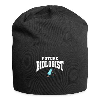 Biology Gift Biologist - Jersey Beanie - black - Front