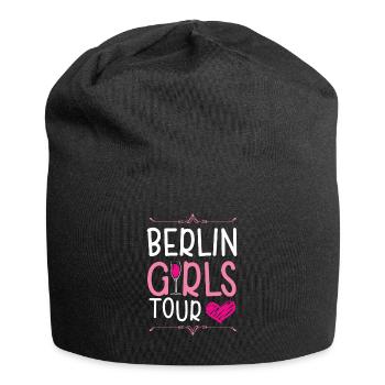 Berlin Girls Tour - Jersey-Beanie - Schwarz - Vorne