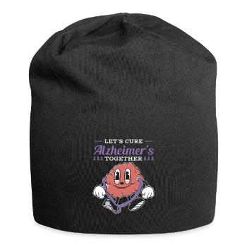 Alzheimer's Awareness Brain Doctors Health - Jersey Beanie - black - Front