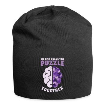 Infirmière Alzheimer’s Awareness Medical - Bonnet en jersey - noir - Devant