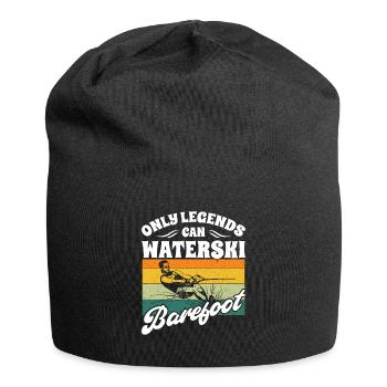 Barefoot Waterskiing - Jersey Beanie - black - Front
