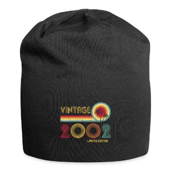 Classic 2002 - 21ème anniversaire 21 ans vintage - Bonnet en jersey - noir - Devant