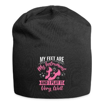Tap Dancer Tap Dance Shoes Tap Dance Instructor - Jersey Beanie - black - Front