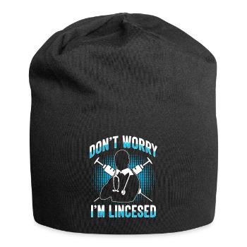 Anesthesiologist Anesthesia Anesthesiology Anesthesiologist - Jersey Beanie - black - Front