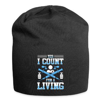 Anesthesiologist Anesthesia Anesthesiology Anesthesiologist - Jersey Beanie - black - Front