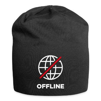 Offline - Jersey Beanie - black - Front