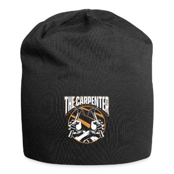 The Carpenter Carpenter Wood Mechanic Carpenter - Jersey Beanie - black - Front