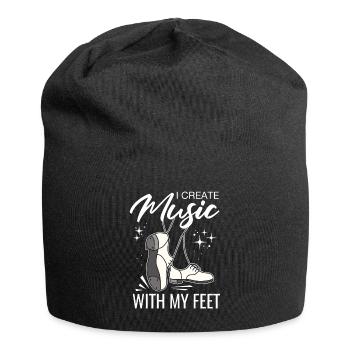 Tap Dancers Tap Dance Shoes Tap Dance Instructors - Jersey Beanie - black - Front