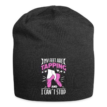 Tap Dancers Tap Dance Shoes Tap Dance Instructors - Jersey Beanie - charcoal grey - Front