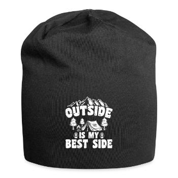 Pfadfinder - Jersey-Beanie - Schwarz - Vorne