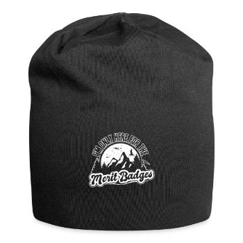 Insigne scout - Bonnet en jersey - noir - Devant