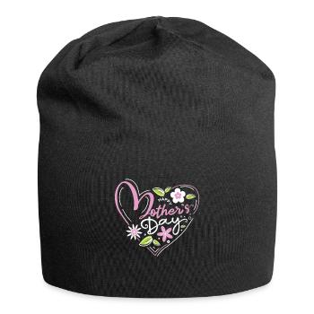 Happy Mothers Day Mother's Day Mommy - Jersey Beanie - black - Front