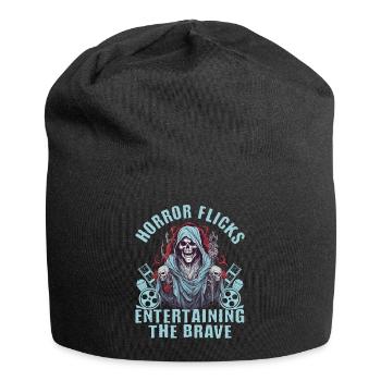 Zombie Horror Horror Film Festival + Halloween - Jersey Beanie - black - Front