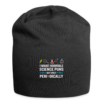 Sciences Chimie Biologie Professeur de physique - Bonnet en jersey - noir - Devant