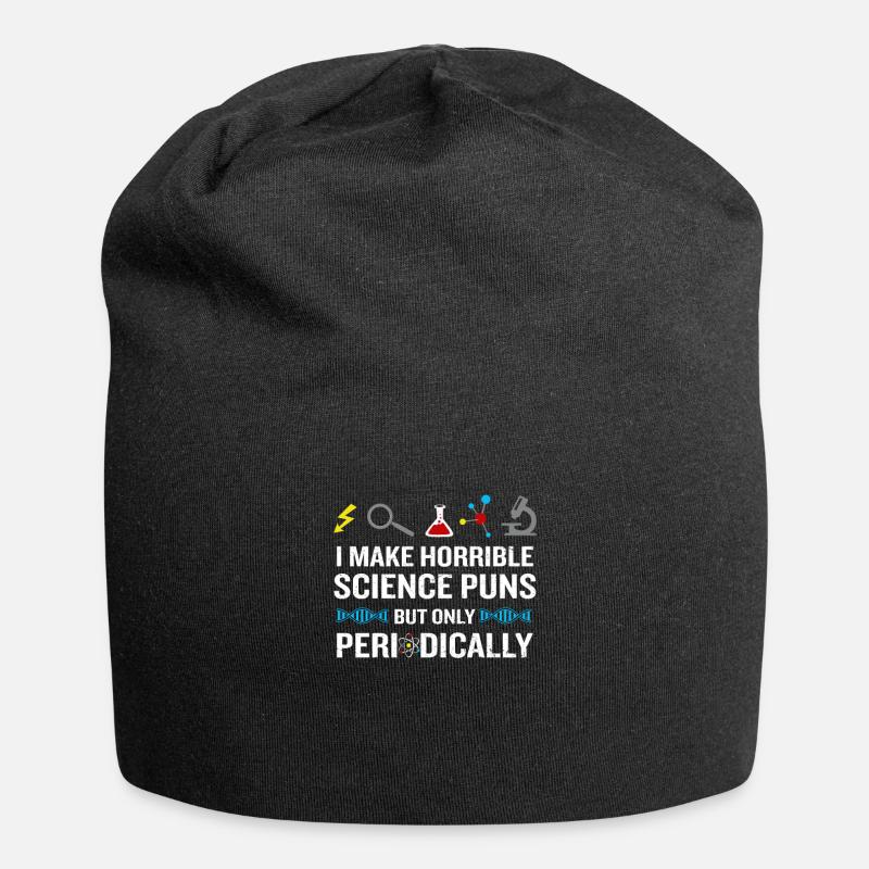 Science Chemistry Biology Teacher Physics - Jersey Beanie - black