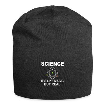 Naturwissenschaften Chemie Biologie Lehrer Physik - Jersey-Beanie - Anthrazit - Vorne