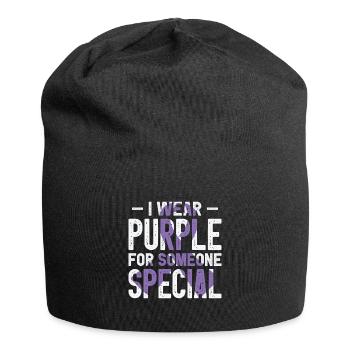 Infirmière Alzheimer’s Awareness Medical - Bonnet en jersey - noir - Devant