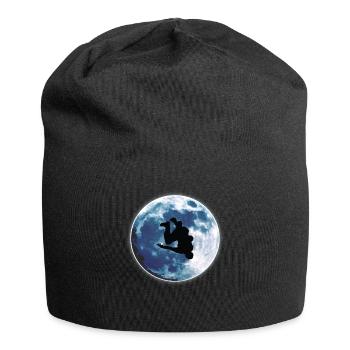 Parkour Mond - Jersey-Beanie - Schwarz - Vorne
