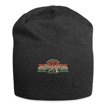 Geburtstagsgeschenk 1938 - Jersey-Beanie - Anthrazit - Vorne