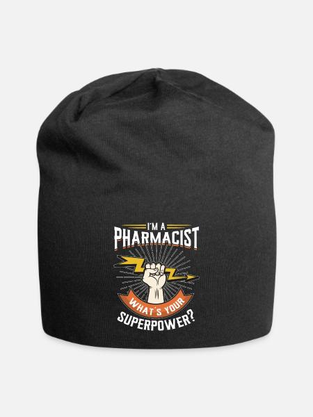 Pharmacist - Jersey Beanie - black