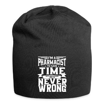 Pharmacist - Jersey Beanie - black - Front