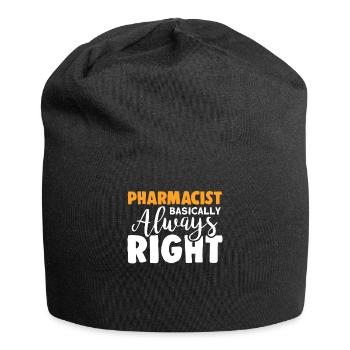 Pharmacist - Jersey Beanie - black - Front