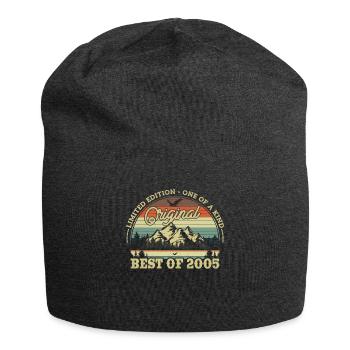 Birthday present 2005 - Jersey Beanie - charcoal grey - Front
