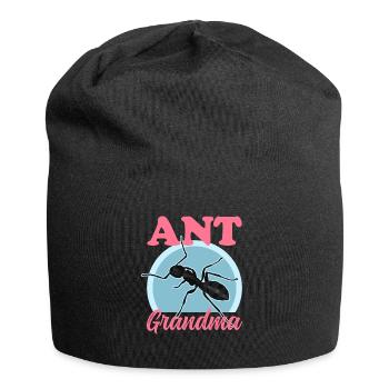 Fourmis Grand-mère Fourmi Farm Formicarium Cadeau - Bonnet en jersey - noir - Devant