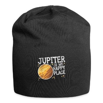 Jupiter Space Travel Exploration Space Enthusiast - Jersey Beanie - black - Front