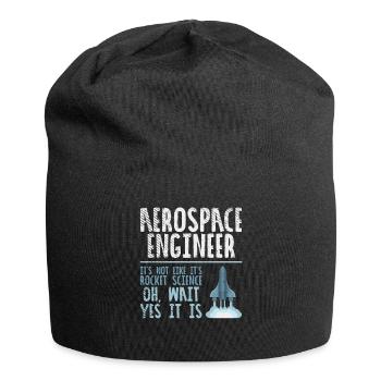 Ingénieur aérospatial Astrophysicien - Bonnet en jersey - noir - Devant