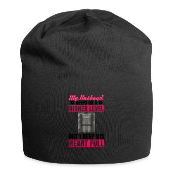 Aufzugstechniker-design Für Eine - Bonnet en jersey - noir - Devant