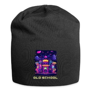 Arcade Gaming Retro Slots Games 80s Gamer - Jersey Beanie - black - Front