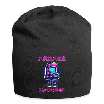 Arcade Gaming Retro Slots Games 80s Gamer - Jersey Beanie - black - Front