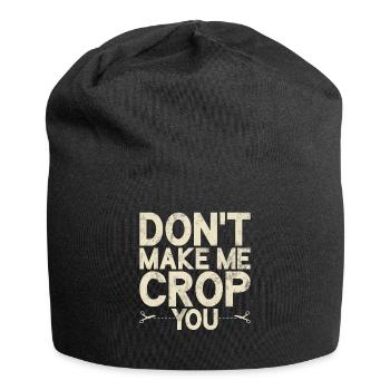 Tagebuch und Sammelbuch Geschenk Scrapbook Mädchen - Jersey-Beanie - Schwarz - Vorne