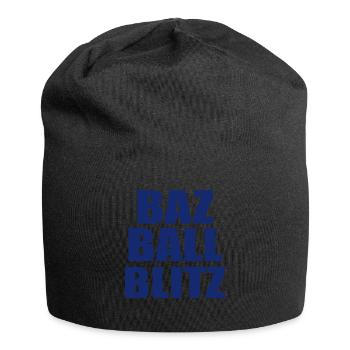 Bazball England Fans Cricket Englische Fans Bazball - Jersey-Beanie - Schwarz - Vorne