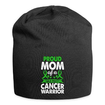 Mother Of The Bile Duct Cancer Warrior Consciousness - Jersey Beanie - black - Front