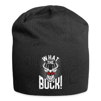 Qu’est-ce que le Buck drôle Chasse au cerf Rack à bois de wapiti - Bonnet en jersey - noir - Devant