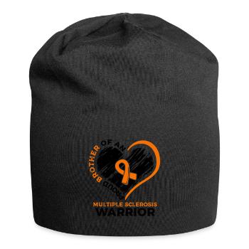 Proud brother of one - Jersey Beanie - black - Front