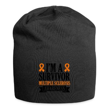 I am a survivor - awareness of - Jersey Beanie - black - Front