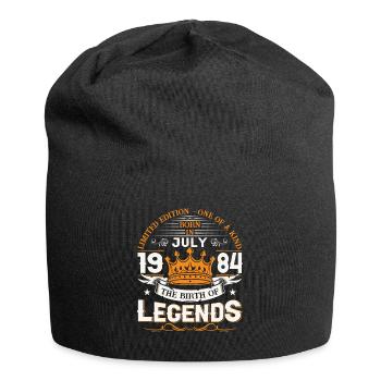 39ème Anniversaire Homme Juillet Millésime 1984 Légendaire - Bonnet en jersey - noir - Devant