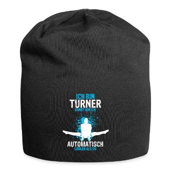 Turnen Gymnsatik Turntrainer Sportverein Sport Tur - Jersey-Beanie - Schwarz - Vorne