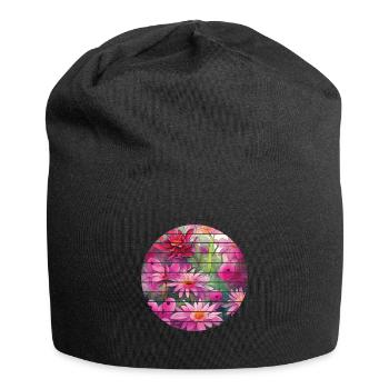 Amateur gardener, gardener, gardening, gardening, gardening - Jersey Beanie - black - Front