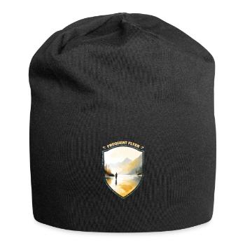Fly Fishing Casting Art - A Canvas In Nature - Jersey-Beanie - Schwarz - Vorne