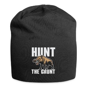 Hunt for the Grunt Wild Boar Wild Boar Hunters Sc - Jersey Beanie - black - Front