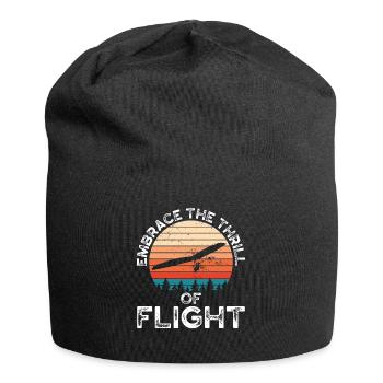 Experience the thrill of the - Jersey Beanie - black - Front