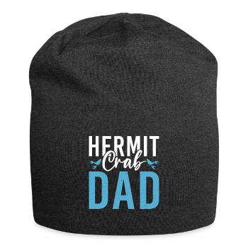 Hermit Crab Gifts - Jersey Beanie - charcoal grey - Front