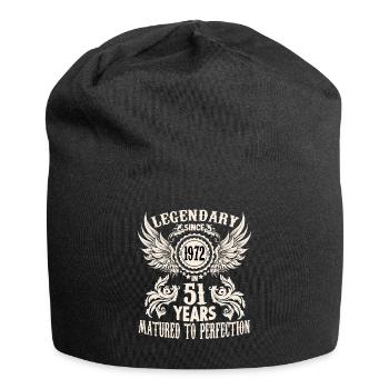 Drôle de chemise d’anniversaire pour un dicton de 51 ans - Bonnet en jersey - noir - Devant